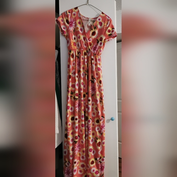 Maxi dress short sleeve - Picture 3 of 6